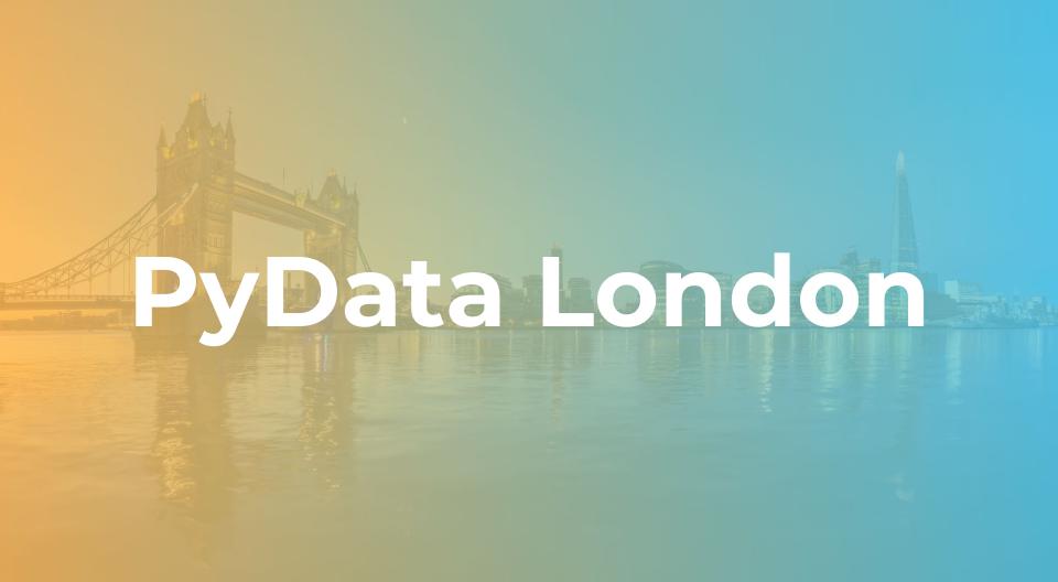 PyData London 2026