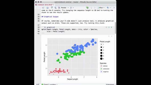 Introducing Notebooks | RStudio Webinar - 2016