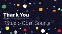 To Our Community: Thank You | RStudio Open Source (2021)