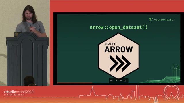 Dewey Dunnington | Accelerating geospatial computing using Apache Arrow | RStudio (2022)