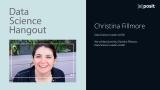 Data Science Hangout | Christina Fillmore, GSK | Open source community collaboration in Pharma