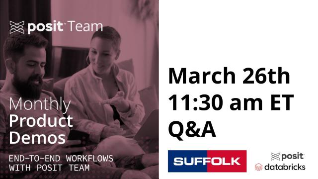 Live Q&A: March 26th Workflow Demo with Max Patterson @ Suffolk Construction