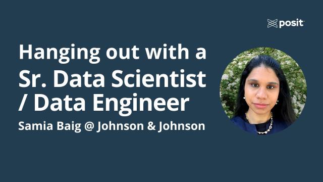 Coding vs. thinking programmatically | Samia Baig | Data Science Hangout
